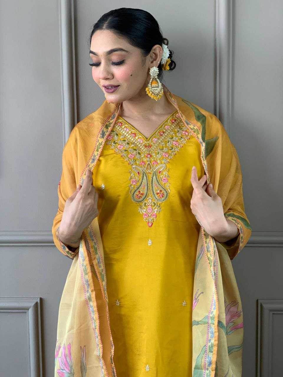 Viscose Chanderi Kurti - MYLUXURY LANE ENTERPRISE